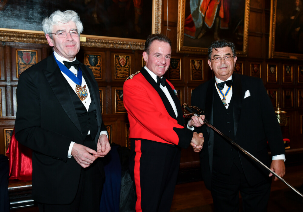 Accolade for Peter French - Marshal's Provost Sword